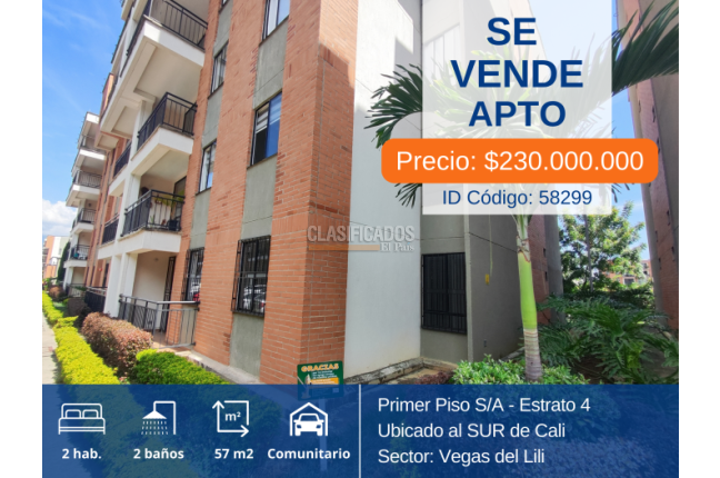 Apartamentos, Venta, Valle del Lili - $230.000.000