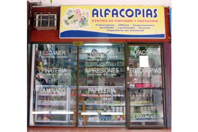 SE VENDE FOTOCOPIAS Y PAPELERIA ACREDITADO - Negocios Establecidos