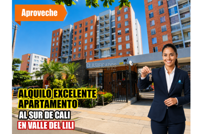 Apartamentos, Alquiler, Valle del Lili - $1.500.000