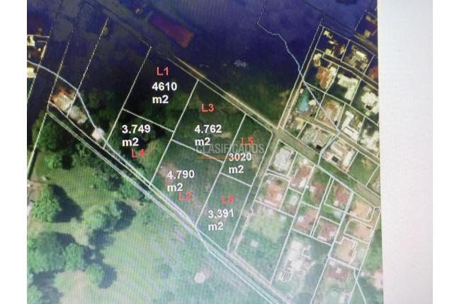 Lotes, Venta en La Viga