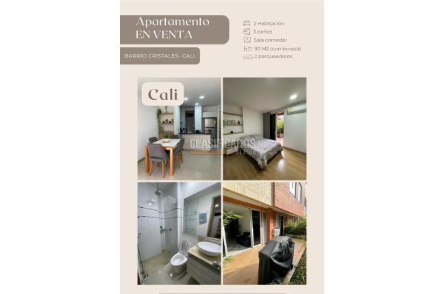 Apartamentos, Venta, Cristales - $480.000.000