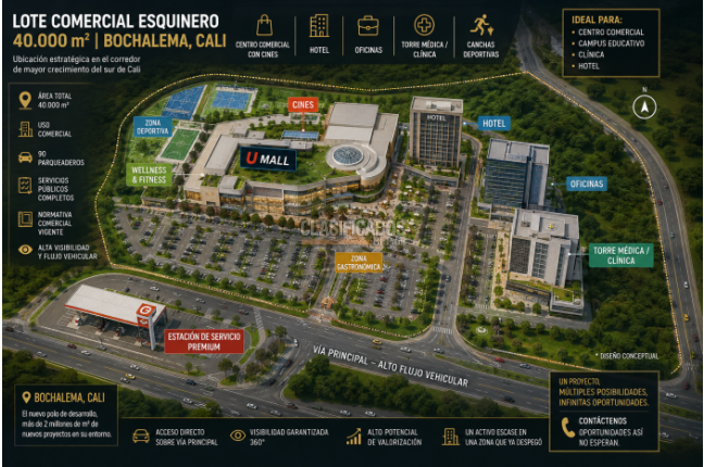 Lotes, Venta en Ciudad Bochalema