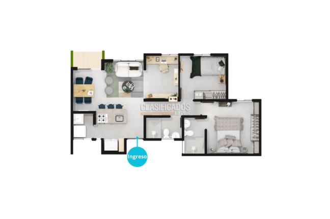 Apartamentos, Alquiler en Pereira