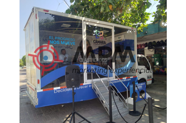 CAMION VITRINA U OFICINA MOVIL A NIVEL NACIONAL - Banquetes y Eventos