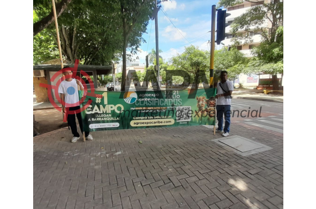 PASACALLES EN COLOMBIA - PUBLICIDAD EXTERIOR - Banquetes y Eventos
