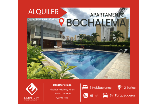 Apartamentos, Alquiler, Ciudad Bochalema - $1.150.000
