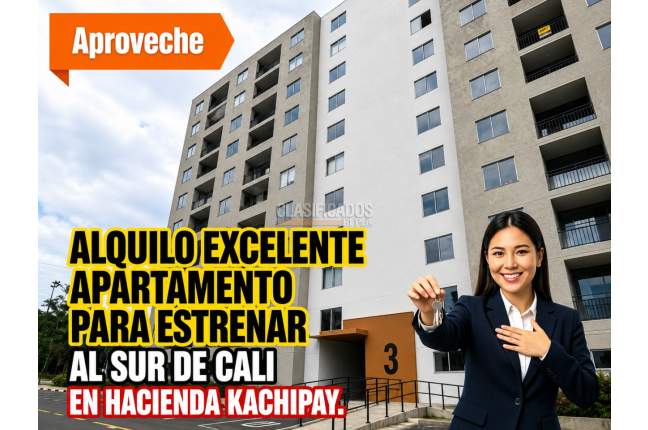 Apartamentos, Alquiler, Hacienda Kachipay - $1.500.000
