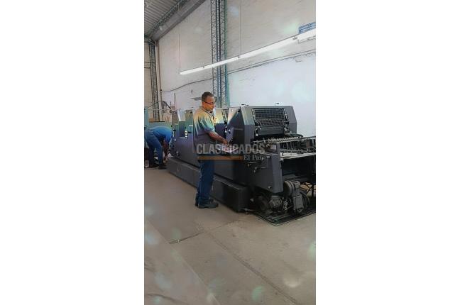HEIDELBERG GTO 4 colores 1/4 de pliego VENTA - Maquinaria