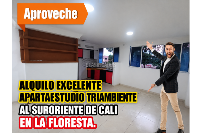 Apartaestudios, Alquiler en La Floresta