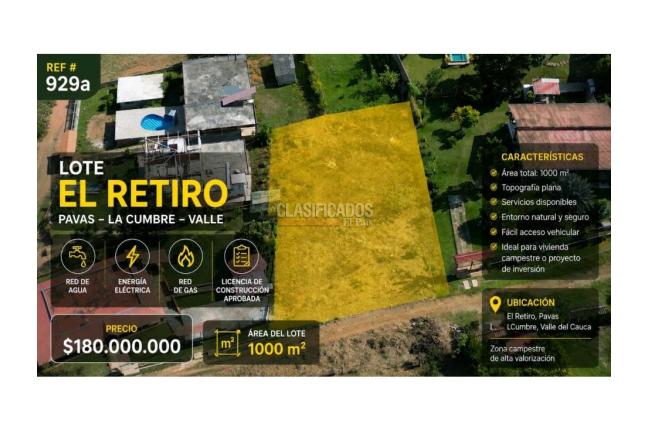 Lotes, Venta, La Cumbre - $180.000.000