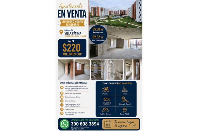 Apartamentos, Venta, Ciudad Pacifico - $220.000.000
