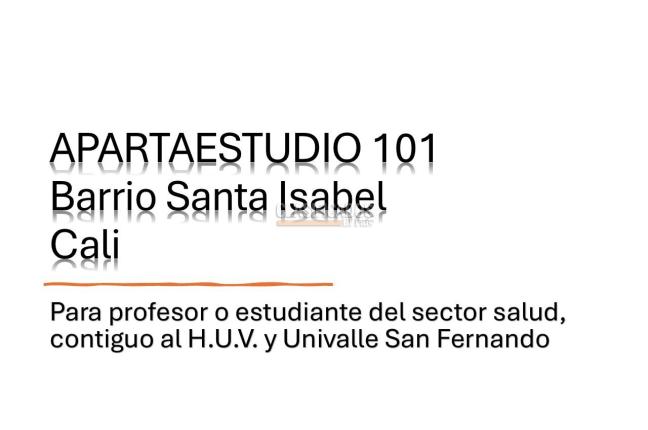 Apartaestudios, Alquiler en Santa Isabel