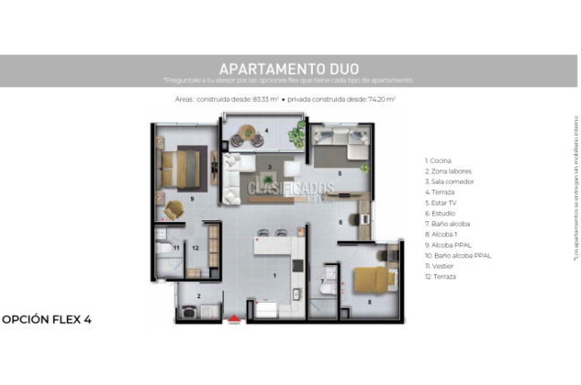 Apartamentos, Venta en Valle del Lili