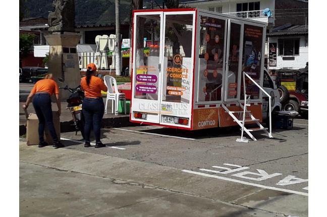 camion vitrina - Banquetes y Eventos