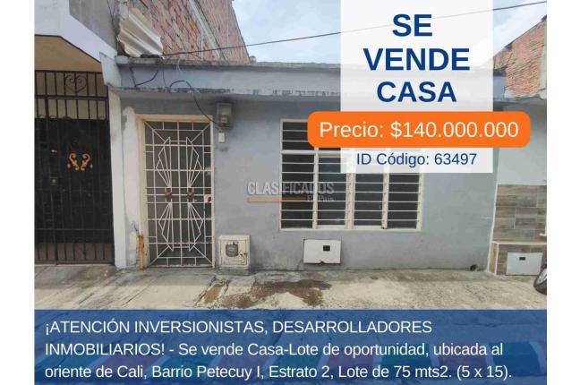 Casas, Venta, Petecuy - $140.000.000