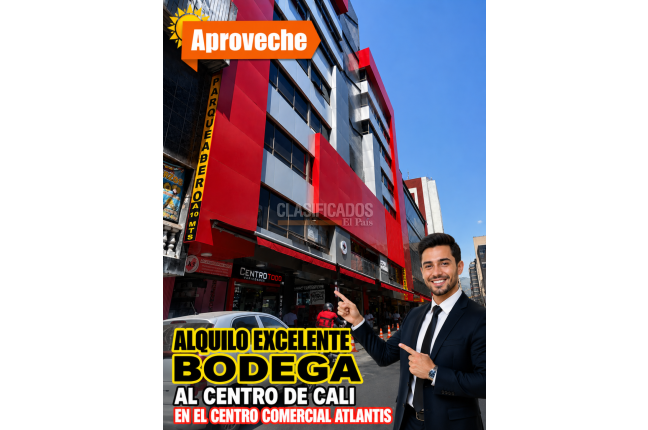 Locales y Bodegas, Alquiler en Ed. Atlantis