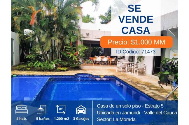 Casas, Venta, Jamundí - $1.000.000.000