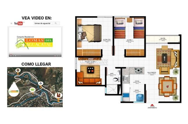 Apartamentos, Venta, Aguacatal - $220.000.000