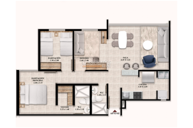 Apartamentos, Venta, Jamundí - $189.000.000