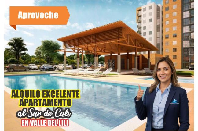 Apartamentos, Alquiler, Valle del Lili - $1.500.000