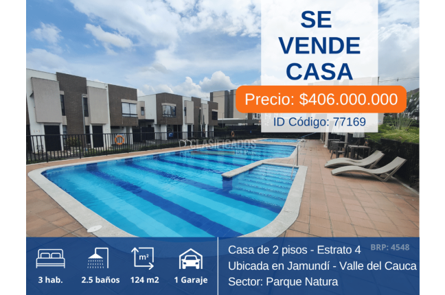 Casas, Venta en Jamundí