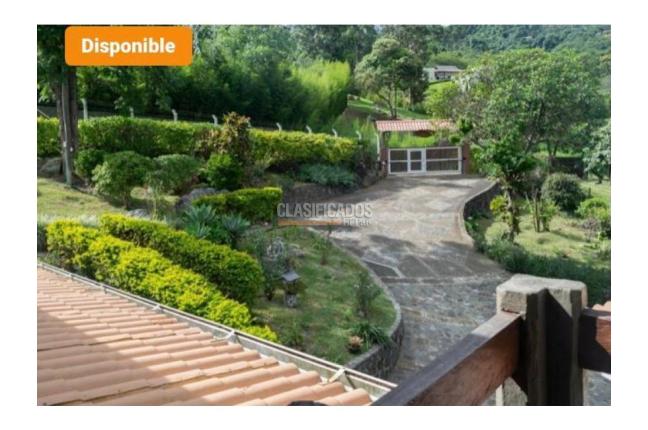 Fincas y Casas Campestres, Venta en Dapa