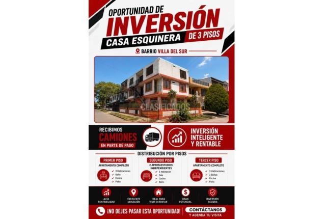 Casas, Venta, Villa del Sur - $630.000.000