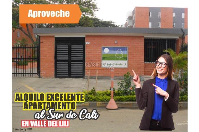 Apartamentos, Alquiler, Valle del Lili - $1.150.000