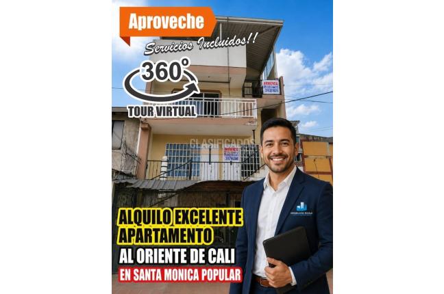 Apartamentos, Alquiler, Santa Mónica Popular - $950.000