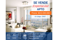 Apartamentos, Venta, Meléndez - $210.000.000