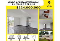 Apartamentos, Venta, Valle del Lili - $224.000.000