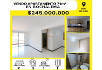 Apartamentos, Venta, Ciudad Bochalema - $245.000.000