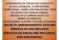 Apartamentos, Alquiler, Los Andes - $970.000