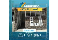 Apartaestudios, Alquiler, Candelaria - $500.000