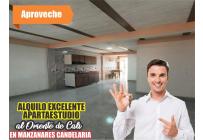 Apartaestudios, Alquiler, Candelaria - $600.000