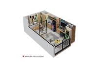 Apartaestudios, Venta, Pance - $350.000.000