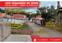 Lotes, Venta, Calima (Darién) - $80.000.000