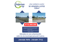 Lotes, Venta, Jamundí - $115.000.000