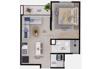 Apartaestudios, Venta, Pance - $262.000.000