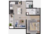 Apartaestudios, Venta, Pance - $262.000.000