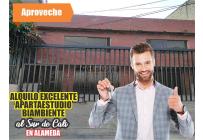 Apartaestudios, Alquiler, Alameda - $1.000.000