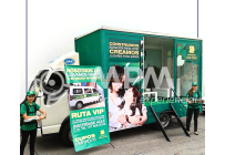 CAMION VITRINA U OFICINA MOVIL - Banquetes y Eventos