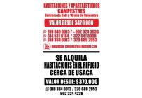 Habitaciones, Alquiler, La Buitrera - $420.000