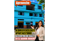 Apartaestudios, Alquiler, Obrero - $550.000