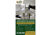 Apartamentos, Alquiler, Hacienda Kachipay - $1.450.000