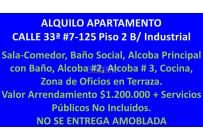 Apartamentos, Alquiler, Industrial - $1.200.000